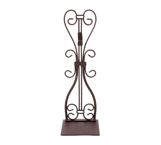 Village Lighting Elegant Adjustable Fireplace Mantle Wreath Hanger